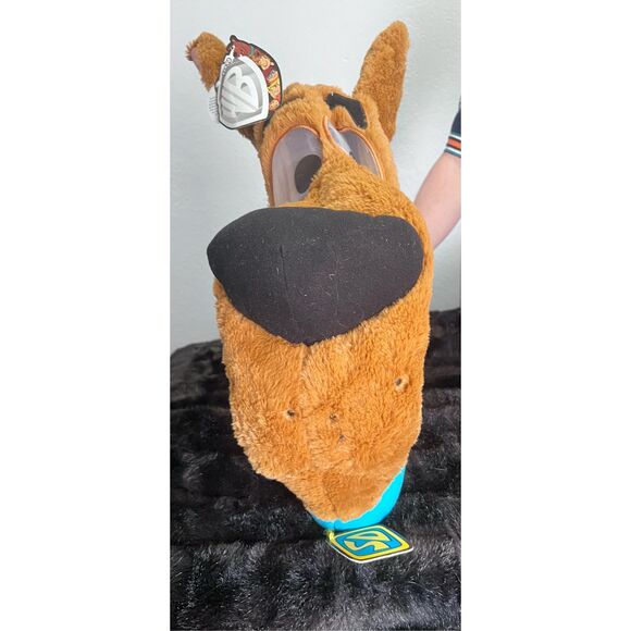 Scooby Doo Big Greeter Head Oversized Mascot Cosplay Halloween Costume Mask WB